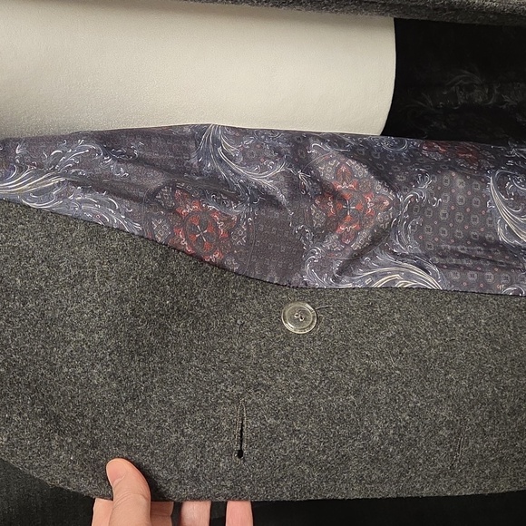 Full Length Wool Trench Coat - Picture 4 of 8